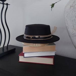 Black Fedora Jazz Hat